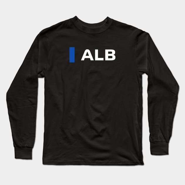 ALB - Alex Albon Long Sleeve T-Shirt by F1LEAD